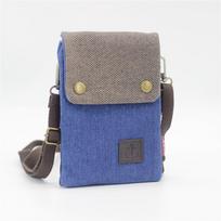 Unisex minimalistinis džinsinis telefono crossbody krepšys - Europos ir Amerikos stiliaus