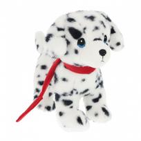 KEEL TOYS KEELECO PUPPY LOVE Dalmatinas su pavadėliu, 23 cm