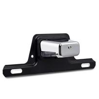 Chrome 12V DC Bracket-Mount LED License Plate Light For Trailer UTV ATV