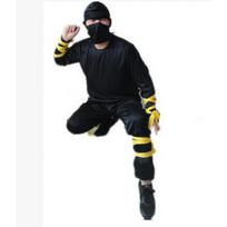 Adult Ninja Costume, Halloween, Masquerade, Samurai Character Night Walk Dress Performance Dress One Size