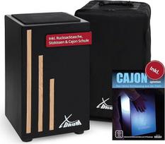 "XDrum Cajon Primero" (Snare Sound, Box Drum, būgnų dėžutė, medinė, su maišeliu ir aklinu raktu).