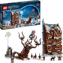 LEGO Hario Poterio "Vyties būda" ir "Bičių gluosnis", rinkinys "2 viename" iš "Azkabano kalinio", su 6 mini figūrėlėmis, įskaitant Siriusą Blacką ir Remusą Lupiną, burtininkų pasaulio gerbėjų daiktas 76407