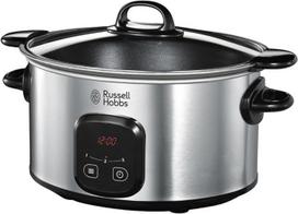 Russell Hobbs lėta viryklė, nerūdijantis plienas/juoda spalva