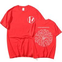 Twenty One Pilots Overcompensate Lyric Print T-shirt The Clancy World Tour 2025 T-shirts Men Women Fashion Rock Hip Hop T Shirts S