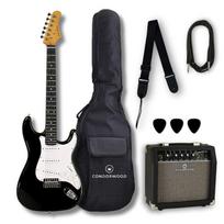 Condorwood RS-100 Midnight elektrinė gitara su rinkiniu SMART