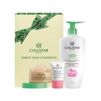 Rinkinys Collistar moterims: kūno losjonas, 400 ml + kūno šveitiklis, 150 g + kreminis gelis, 15 ml