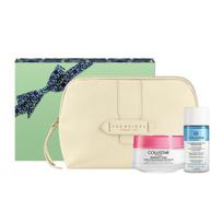 Rinkinys Collistar Hydroactive+ moterims: veido kremas, 50 ml + valomasis micelinis vanduo, 35 ml + kosmetinė, 1 vnt.