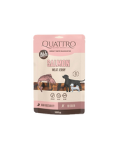 Quattro Jerky Salmon Protein Bar maisto papildas suaugusiems šunims, 130g