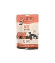 Quattro Jerky Beef Fillets maisto papildas suaugusiems šunims, 130g