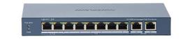 Hikvision 10 prievadų 8 PoE prievadų komutatorius DS-3E0310HP-E(C)