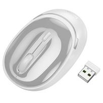 Hoco 2.4G Wireless Mouse 1600 dpi GM34 Gray White