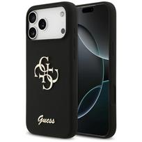 CASE for IPHONE 17 Pro Max GUHCP17XSC4GSMK (Silicone W/ Big 4G Script) black