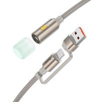 USB A / USB C to LED light Hoco 0.3 m UA38C gold