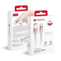 FORCELL F-ENERGY C352 USB A to Type C QC4.0 3A 66W Gradient 1 m white