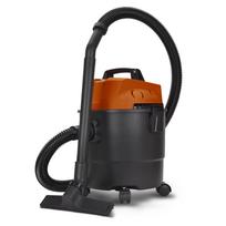 Statybinis siurblys HERVIN TOOLS, 1200 W, 18 kPa, 15 l, 2 filtrai, sauso ir drėgno valymo