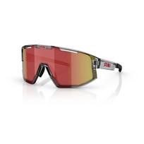 BLIZ Vision akiniai | Transparent Dark Grey - Red