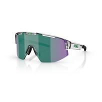 BLIZ Matrix Small akiniai | Transparent White - Green