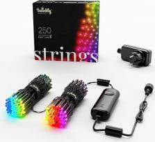 "Twinkly Strings" - programėle sukurta LED lemputė su 250 RGB (16 milijonų spalvų) šviesos diodų. 20 metrų. Švarus kabelis. Intelligente Beleuchtungsdekoration für den Innen- und Außenbereich