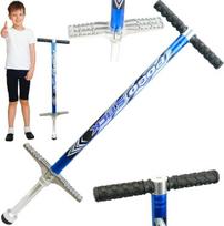 Merkan Pogo Stick, spyruoklinės spyruoklės, guminės lazdos, vaikams, 5+, svoris iki 70 kg