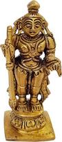 Purpledipo žalvarinis stabas Balarama (Baladeva, Balabhadra): Krišnos brolio figūrėlė (12258A)