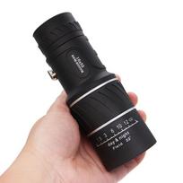 Žiūronai Telescope HD 16x52 tamsiai šviesus naktinio matymo monokuliaras