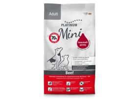 Platinum Adult Mini sausas pašaras mažų veislių šunims su jautiena 900g