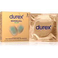 Durex Sensual Slim prezervatyvai 3 vnt.