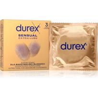 Durex Sensual Extra Lube prezervatyvai 3 vnt.