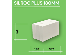 Silikatiniai blokeliai SILROC PLUS, 180-240mm, Bauroc