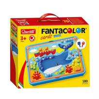 Quercetti: Fantacolor spaudos rinkinys - banginis, 180 vnt.