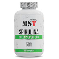 MST Nutrition Spirulina 500 mg 180 tab