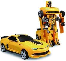 Robotas transformeris RC automobilis su valdymo pultu