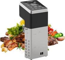 "AnchorChef Sous Vide" aparatas 1600 W, IPX7 vandeniui atsparus, komercinė tiksli viryklė, greitas kaitinimas, laikmatis, tiksli temperatūros kontrolė, kepimas žemoje temperatūroje, nerūdijantis plienas, tylus, taupantis vietą