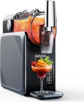 INOVIVA Slush Machine, nereikia ledo, 2 l Slushie aparatas namams su savaiminiu valymu, 5 iš anksto nustatytomis programomis, šaldytos putos, margaritos, Frappés, pieno kokteiliai (S1.2 versija)