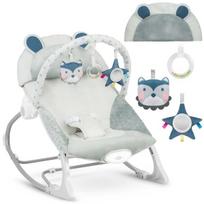 Vibruojantis supamasis gultukas Ricokids, pilkas