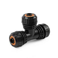 Trišakis žarnų jungtuvas 1/2" Bradas BLACK LINE