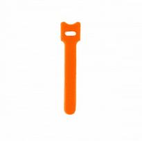 Daugiafunkciniai Velcro tvirtinimo dirželiai Bradas TC, 10 x 100 mm, 10 vnt, orange