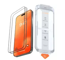 Ekrano apsaugos stiklas TORRAS GlassGo iPhone 17 9H+ (2vnt)