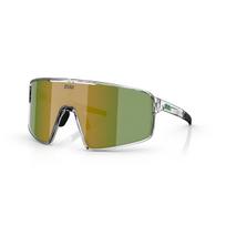 BLIZ P001 Small akiniai | Transparent White - Green