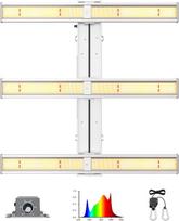 BLOOM PLUS BP3000Pro LED auginimo šviesa 3 x 3 pėdų dangtelis Dimmable Full Spectrum 300 W Grow Light for Indoor Plants Veg and Flower Growing Lamps for 2 x 2/3 x 3 Grow Tent