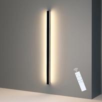ZMH vidaus LED sieninis apšvietimas juodas - 100 cm modernus sieninis apšvietimas reguliuojamas 15 W prieškambario šviestuvas Sieninis aukštyn ir žemyn šviestuvas, skirtas miegamajam, svetainei, prieškambariui, laiptinėms Viešbutis