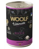 WOOLF Ultimate Adult Dog Duck and Coconut oil 400g drėgnas ėdalas šunims su antiena ir kokosų aliejumi