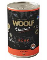 WOOLF Ultimate Adult Dog Pork and Linseed Oil 400g drėgna maistas su kiauliena ir linų sėmenų aliejumi šunims
