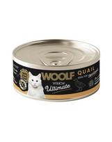 WOOLF Wild Cat Ultimate Sterilised Quail Pate 85g pašaras iš stručio katėms