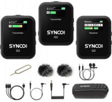 Ecost prekė po grąžinimo Micro belaidis mikrofonas, SYNCO G2(A2) Lavalier Wireless Mikrofonų sistema