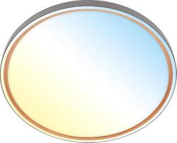 BRILONER - LED lubų šviestuvas su nuotolinio valdymo pulteliu, reguliuojamas apšvietimas, CCT nuo šiltai baltos iki šaltai baltos spalvos, LED šviestuvas, lubų šviestuvas, svetainės šviestuvas, virtuvės šviestuvas, lubų apšvietimas, prieškambario šviestuv