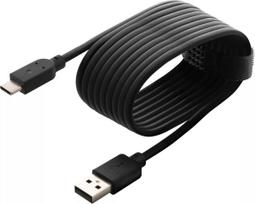 Nyko Charge Link for Nintendo Switch, Switch Lite, and Switch OLED in Black - 2,44 m