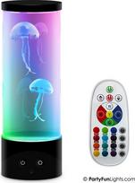 Party Fun Lights - Jellyfish Lamp with Remote Control - H: 30 cm (605403)
