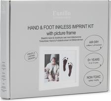 Vanilla Copenhagen - Hand & Foot Imprint - Black - 20,4 x 26,4 x 1,5 cm (MEMO7023)