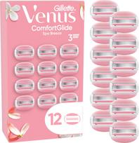 Venus - Gillette Venus ComfortGlide Spa Breeze Razor Blades - Pink/White - 12 pcs
